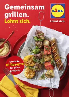 Náhled letáku Lidl Německo leták - Grillen od 25.04.2026