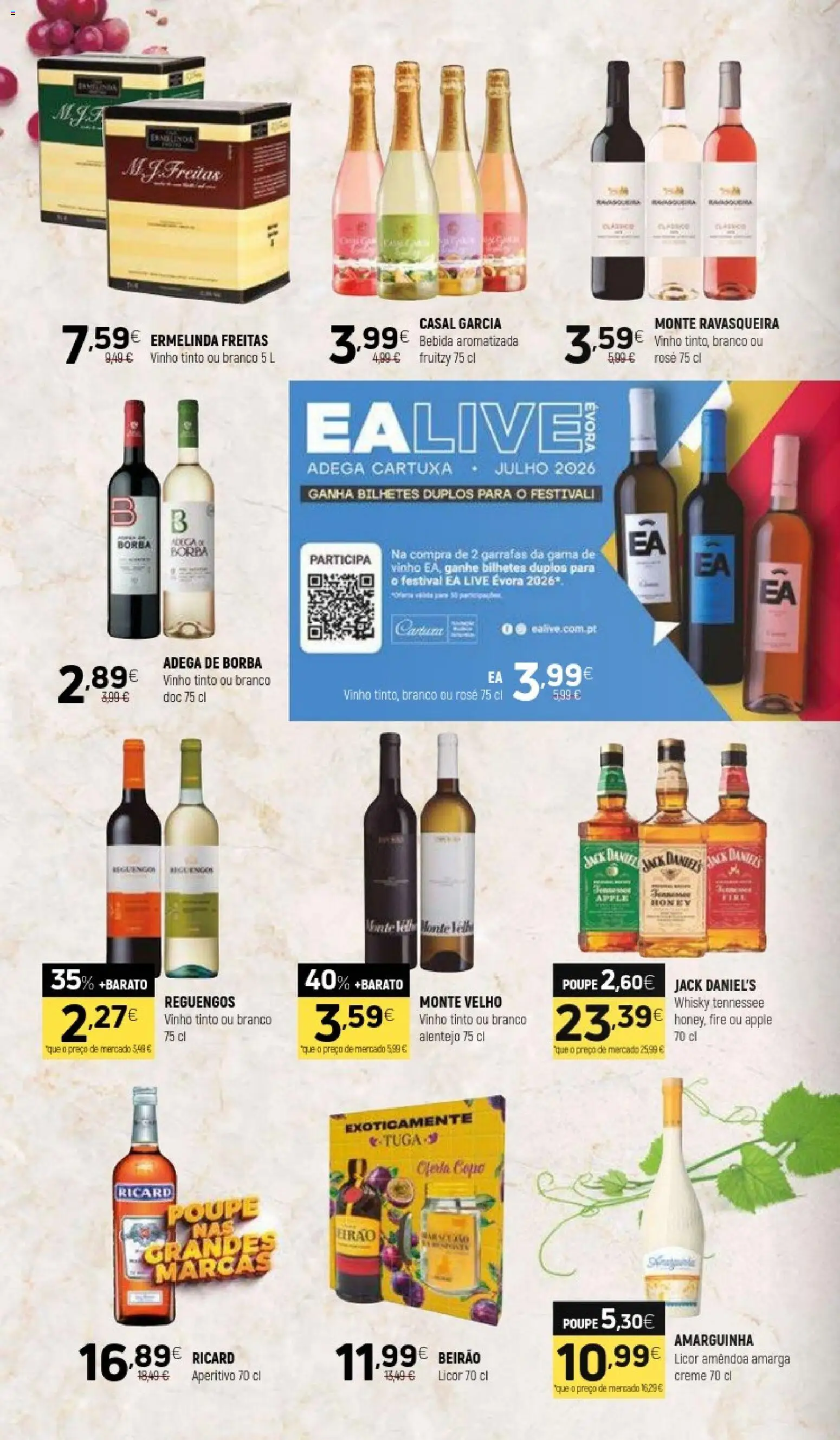 Coviran folheto │ válido de 16.06.2026 | Página: 16 | Produtos: Whisky, Licor, Creme, Vinho tinto