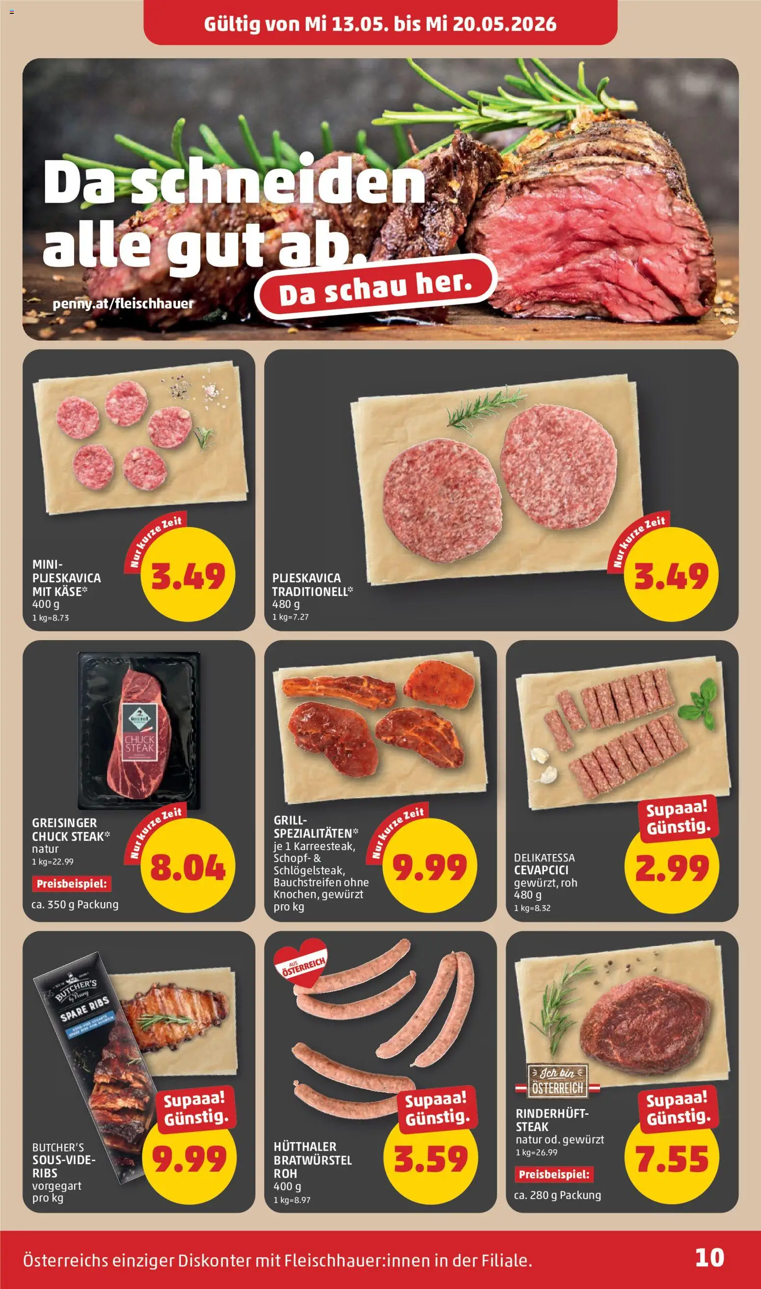 Penny Markt Flugblatt gültig ab 13.05.2026 | Seite: 10 | Produkte: Grill
