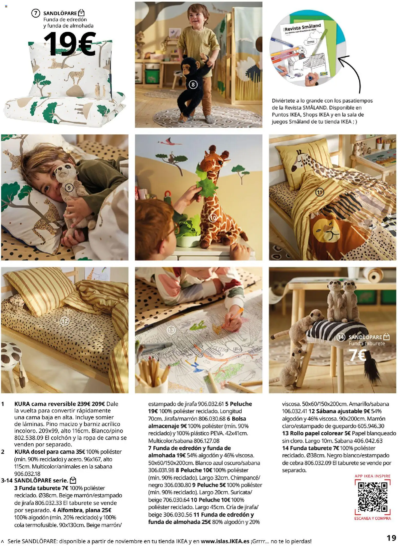 Catálogo IKEA  y los niños  │ válido desde el 06.03.2026 | Página: 19 | Productos: Ropa, Bolsa, Κασέρι, Almacenaje