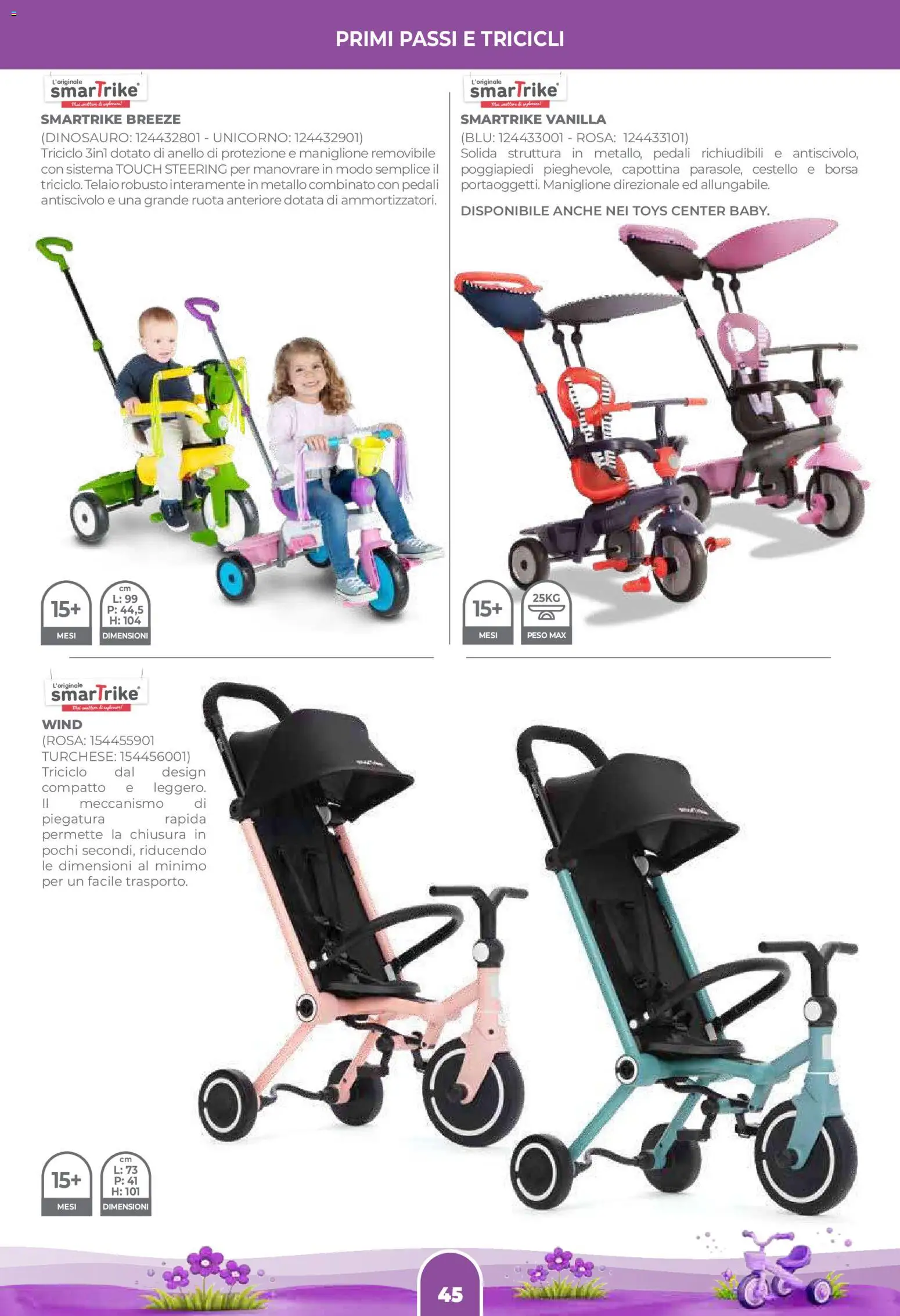 Volantino Toys Center del 02.04.2026 | Pagina: 47 | Prodotti: Poggiapiedi, Anello, Borsa