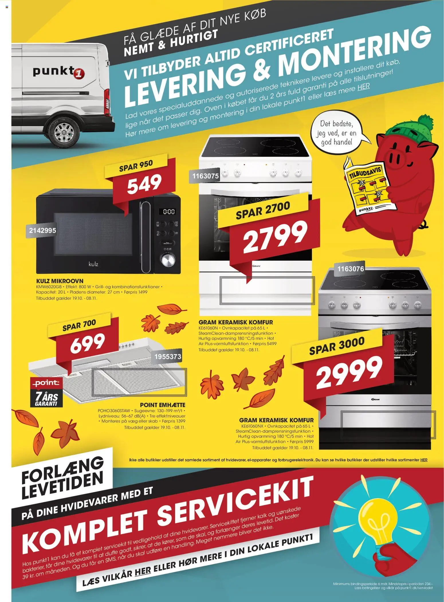 Punkt1 tilbudsavis – gyldig fra 19/10/2026 | Side: 8