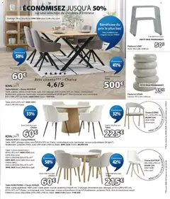 Jysk - Prévisualisation de Jysk catalogue valide à partir de 22/07/2026 | Page: 5 | Produits: Base, Mousse, Table, Chaise