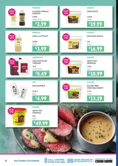 Preview of Bestway - Kitchen savers valid from 24.04.2026 | Page: 8 | Products: Sauce, Retek, Vanilla