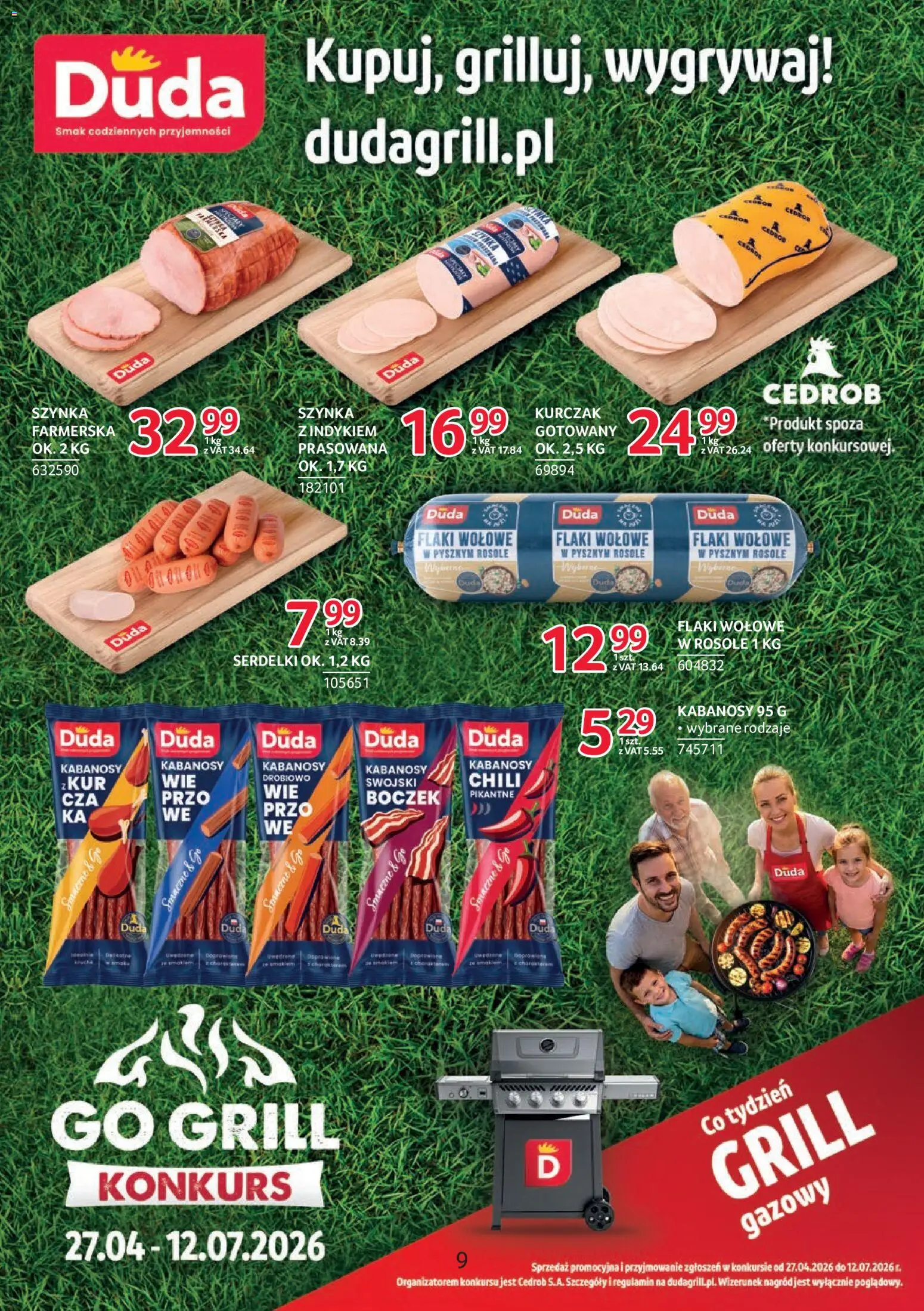 Selgros cash&carry gazetka - Markowe Produkty od 02.06.2026 | Strona: 9 | Produkty: Grill, Boczek, Flaki, Flaki wołowe