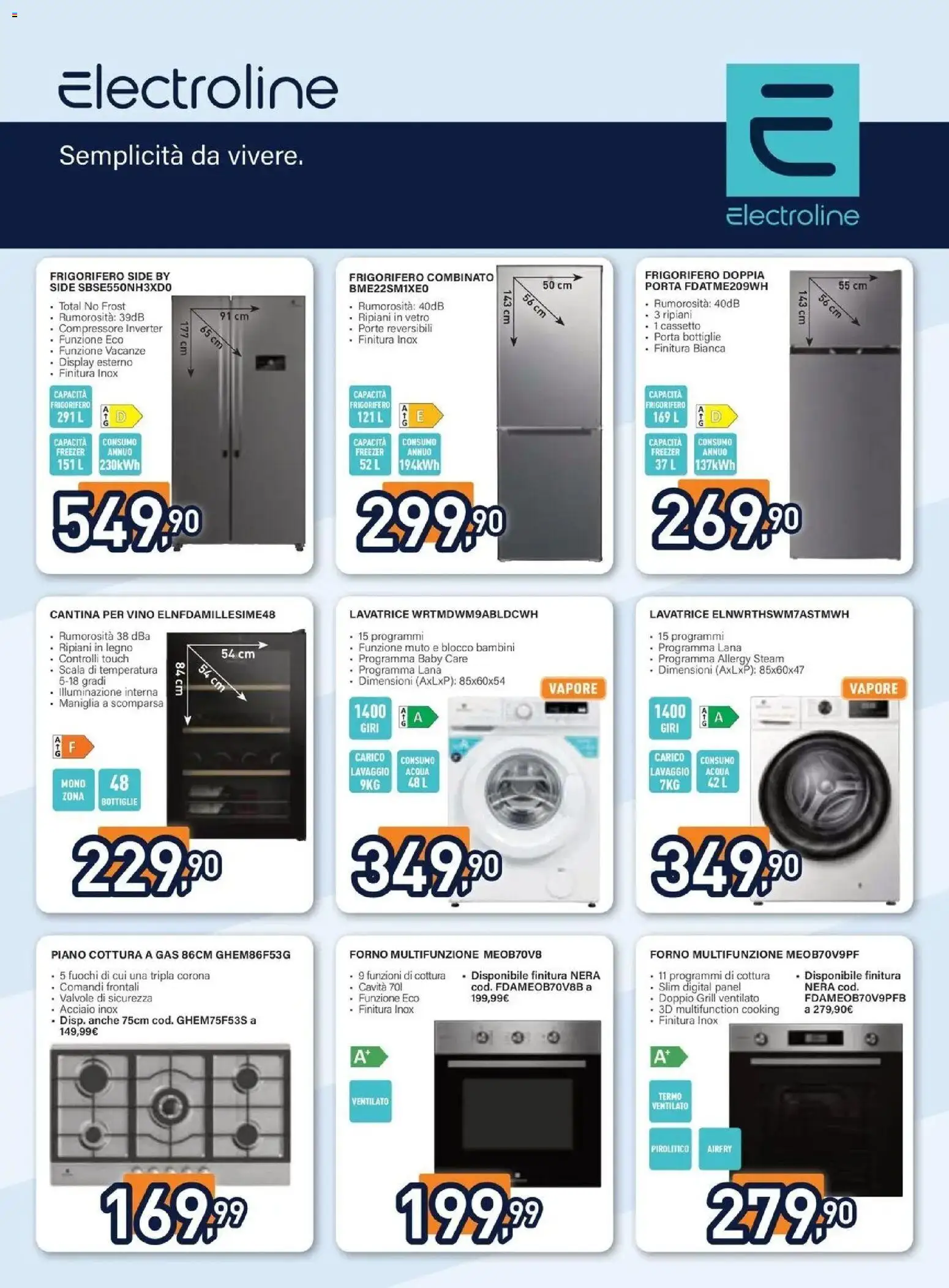 Nuovo Unieuro volantino Più gusto alle tue passioni dal 12/10/2026 > offerte anteprima 🛍️ | Pagina: 33 | Prodotti: Scala, Frigorifero, Forno, Illuminazione