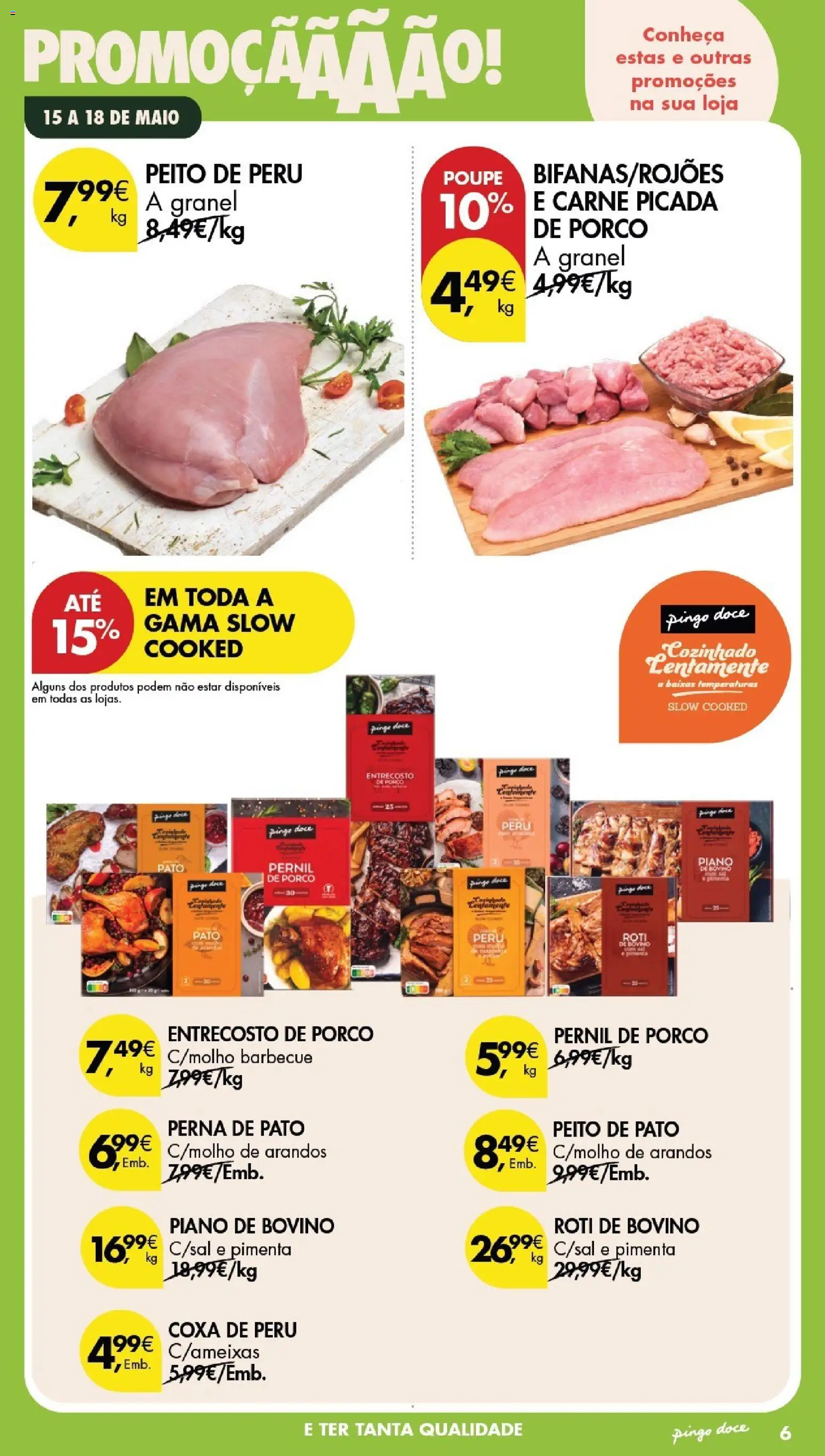 Pingo Doce Poupe este Fim de Semana │ válido de 15.05.2026 | Página: 5 | Produtos: Pernil, Peru, Carne picada, Carne