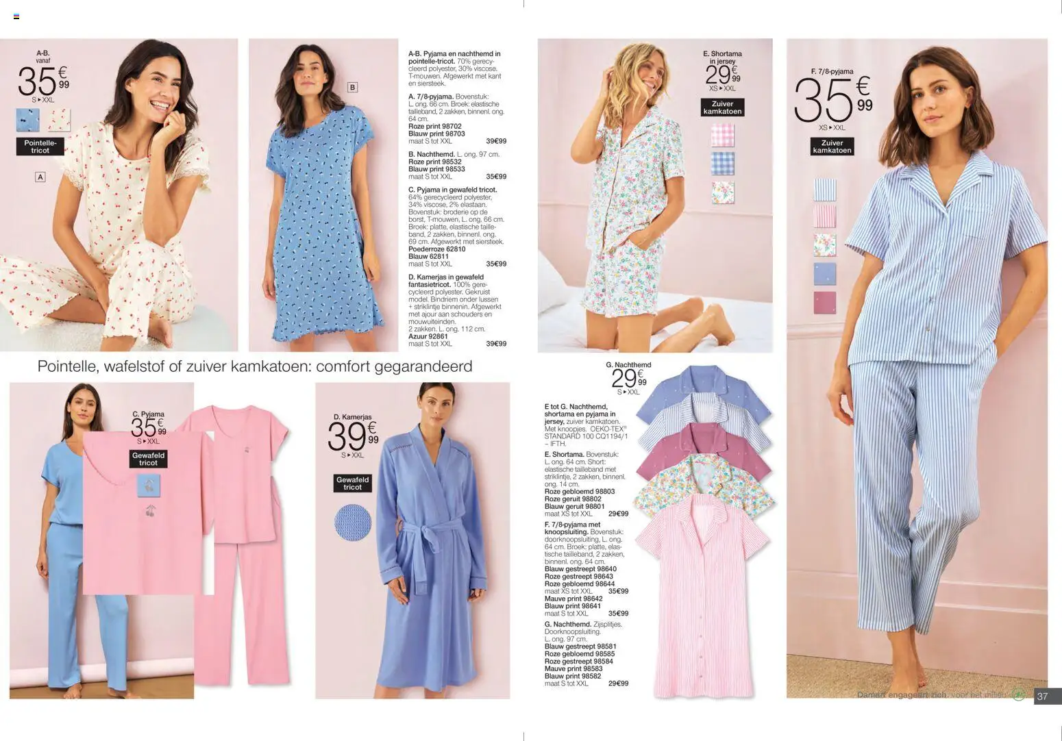 {H1} | Pagina: 19 | Producten: Broek, Pyjama