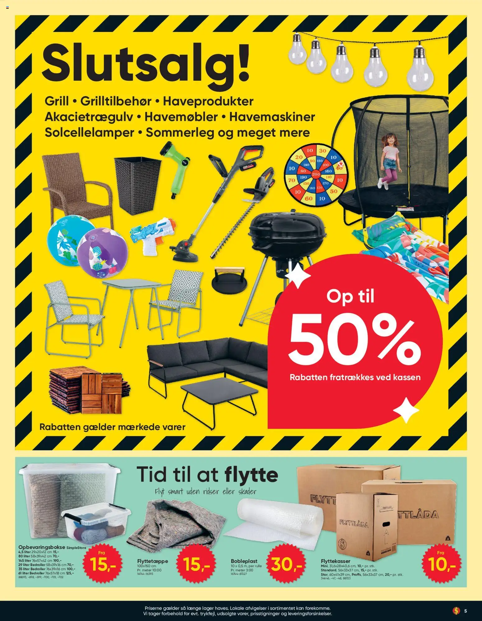 Bigdollar tilbudsavis – gyldig fra 07/08/2026 | Side: 5 | Produkter: Havemøbler, Grill