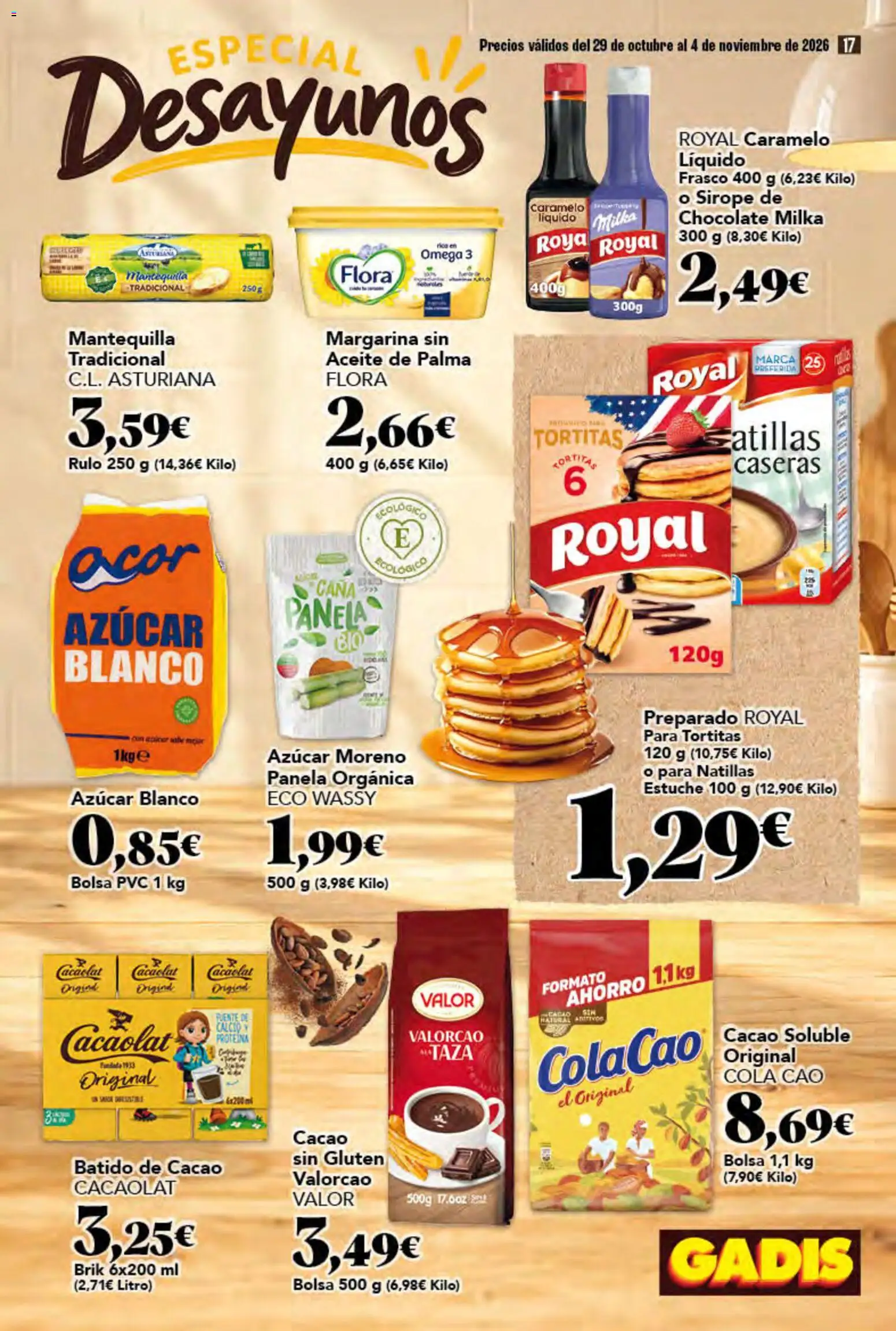 Gadis folleto │ válido desde el 29/10/2026 | Página: 17