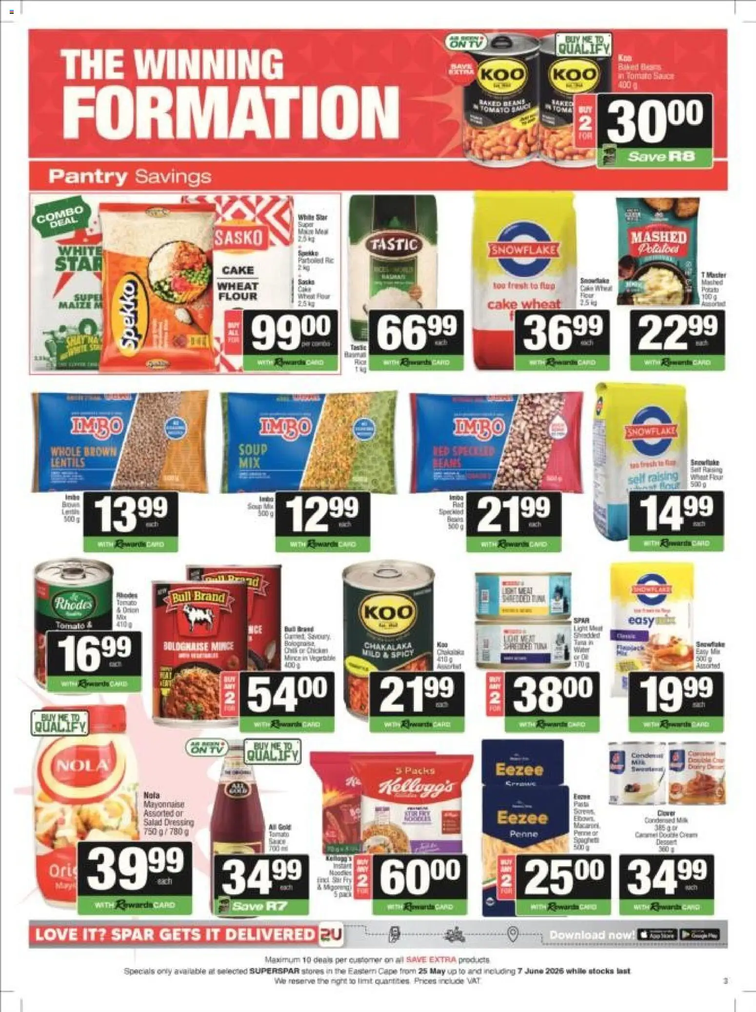 New Superspar catalogue – valid from 25.05.2026 | Page: 6 | Products: Baked beans, Tomato sauce, Soup, Sauce