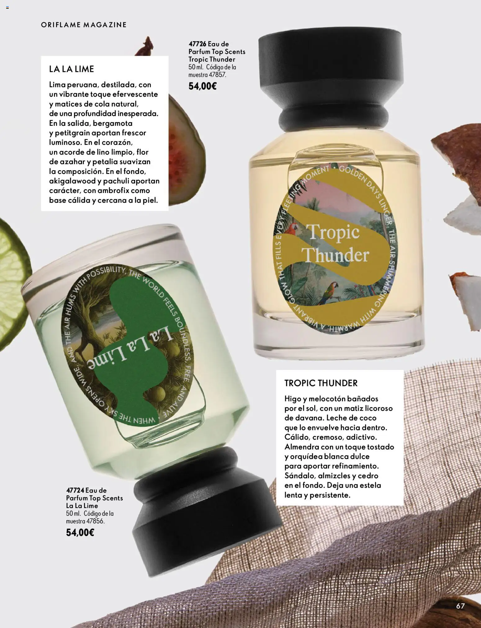 Oriflame - Catálogo Campaña 14 │ válido desde el 07/10/2026 | Página: 67 | Productos: Orquídea, Leche, Coco, Leche de coco