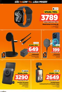 Power erbjudanden - Förhandsvisning av reklamblad från butik Power aktuell från 11.05.2026 | Sida: 62 | Produkter: Såg, Äpple, Hörlurar, Wifi