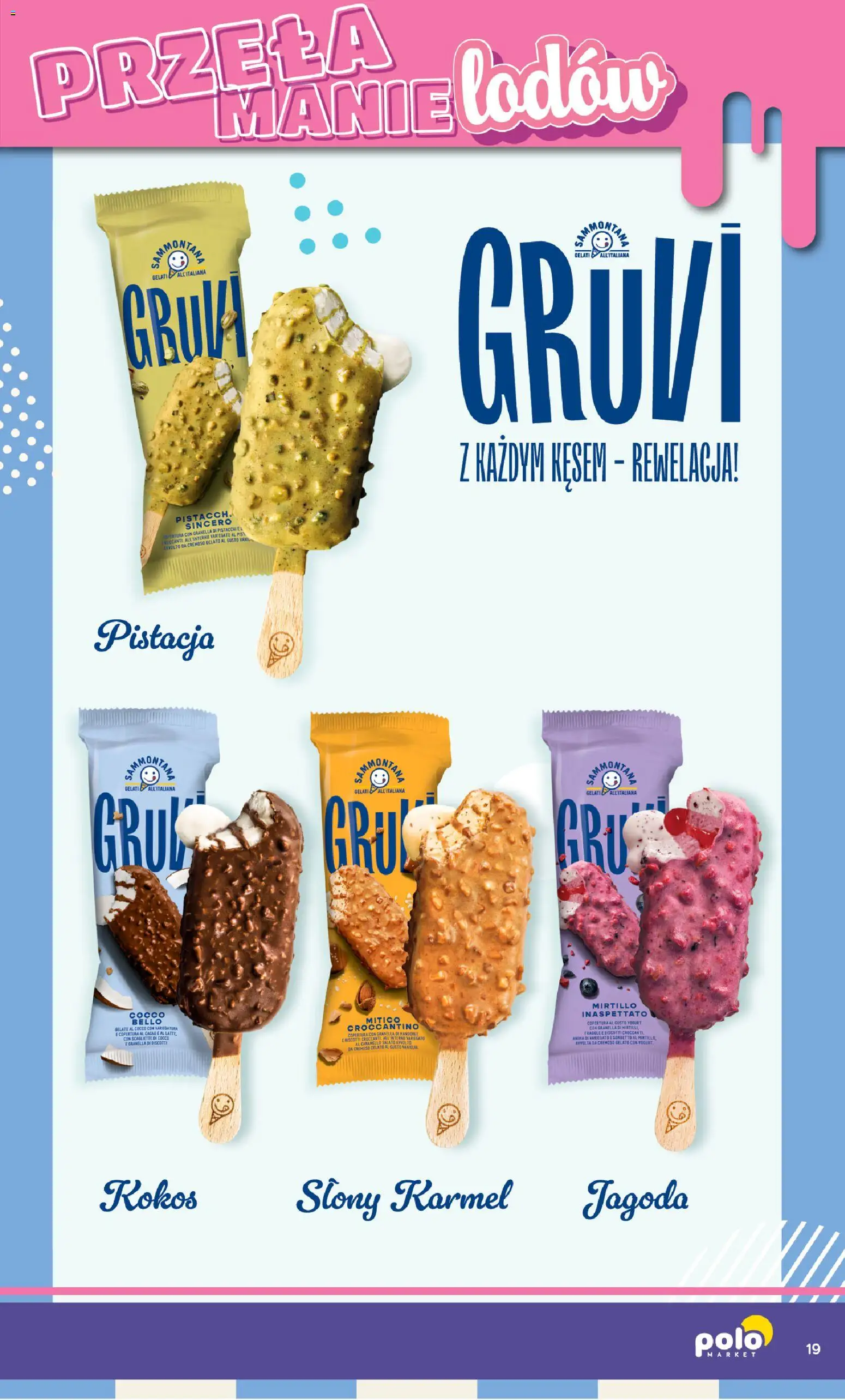 POLOmarket gazetka - Przełamanie Lodów od 30.04.2026 | Strona: 19 | Produkty: Słony karmel, Kokos