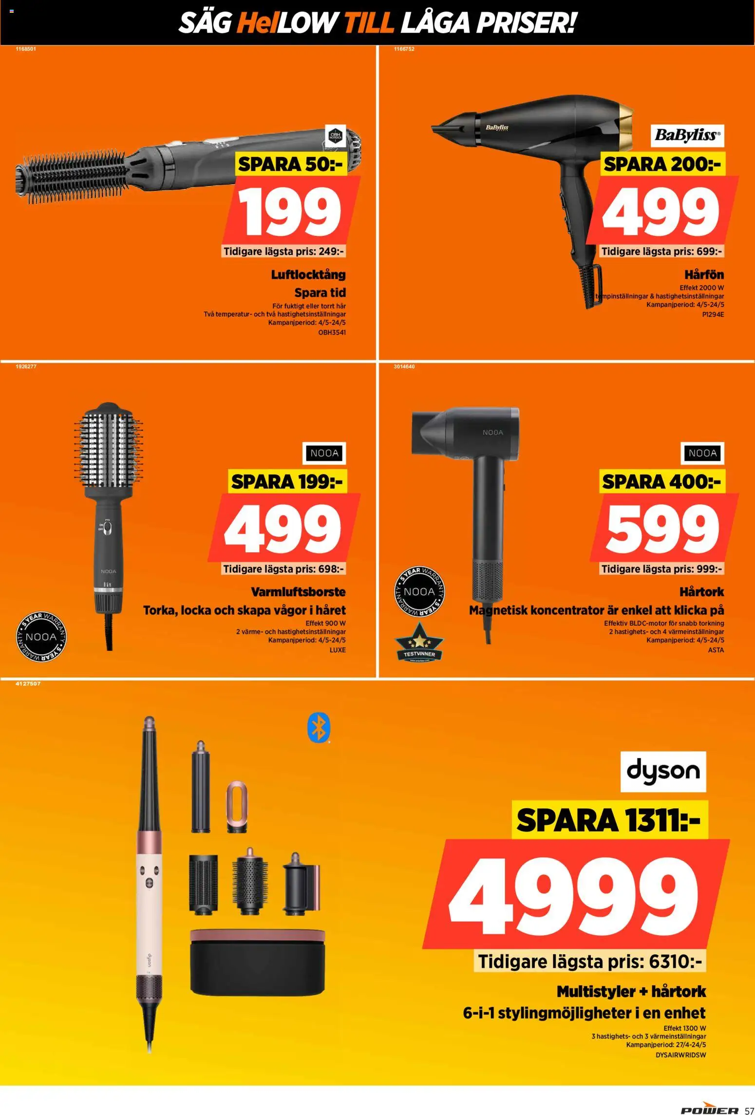 Power reklamblad aktuell från 04.05.2026 | Sida: 57