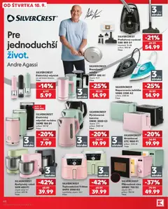 Kaufland SK akciós újság - amely érvényes a következő dátumtól: 2026.09.10. | Oldal: 68 | Termékek: Robot, SilverCrest