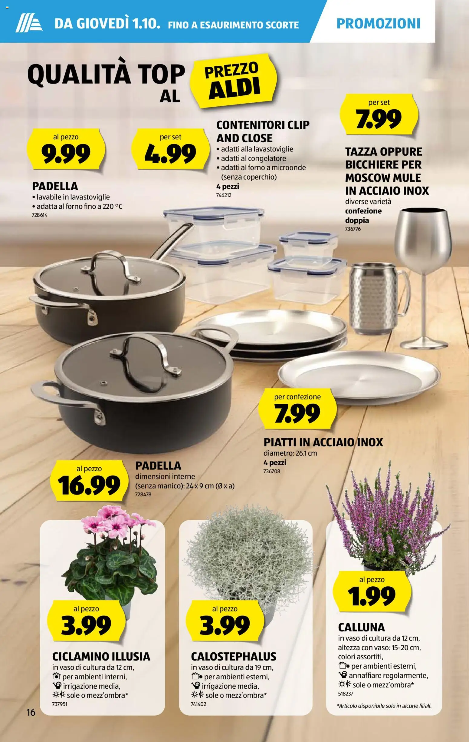 Aldi aktionen IT – gültig ab 01.10.2026 | Seite: 16 | Produkte: Top