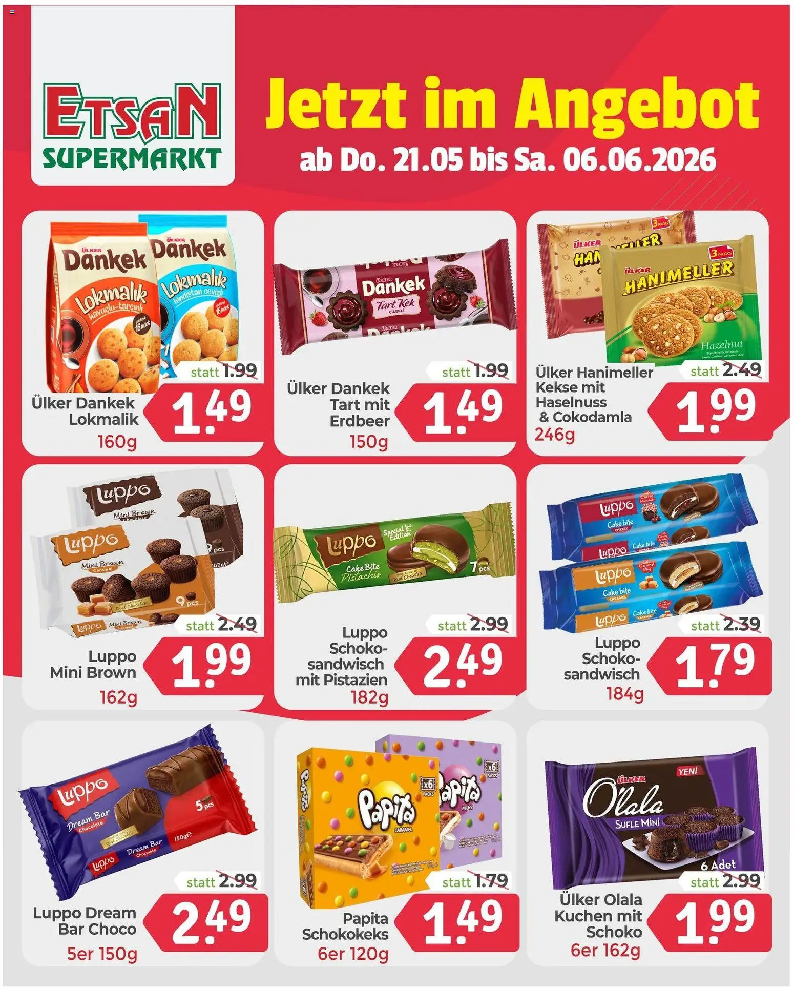 ETSAN Flugblatt gültig ab 21.05.2026 | Seite: 6 | Produkte: Kekse