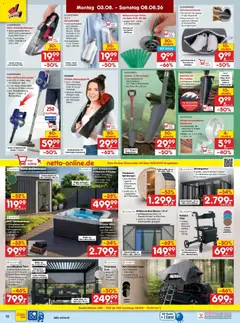 Netto Marken-Discount Prospekt Thiendorf ab 03.08.2026 gültig | Seite: 34 | Produkte: Matratze, Sofa, Waschmittel, Pullover
