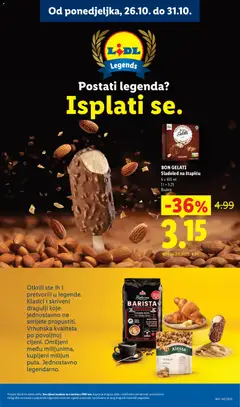 BON GELATI Sladoled na štapiću, 6 x 100 ml - Pregled kataloga iz trgovine Lidl, vrijedi od 26.10.2026 | Stranica: 15