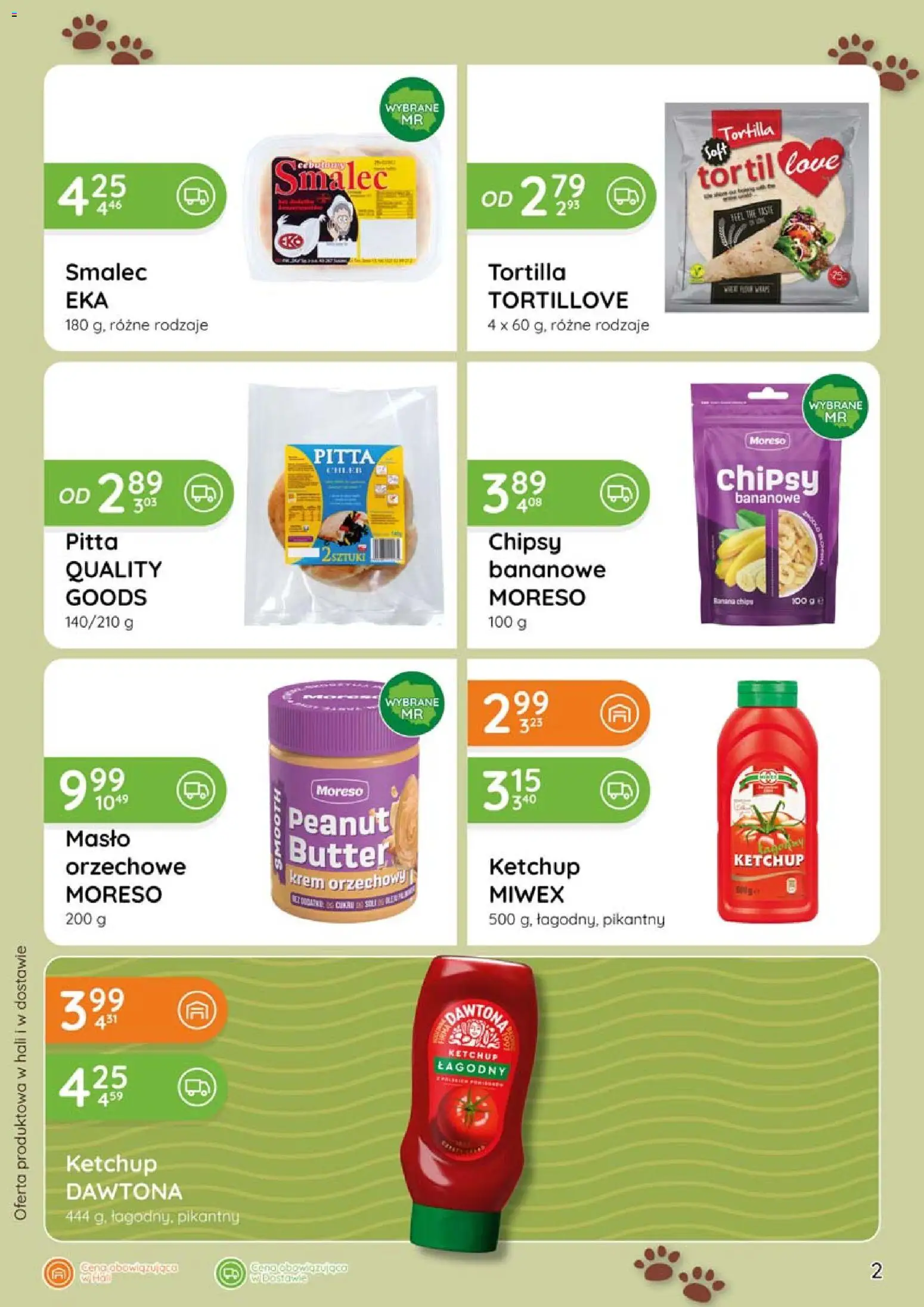 Eurocash gazetka - Biwak od 11.06.2026 | Strona: 2 | Produkty: Chipsy, Ketchup, Tortilla, Masło