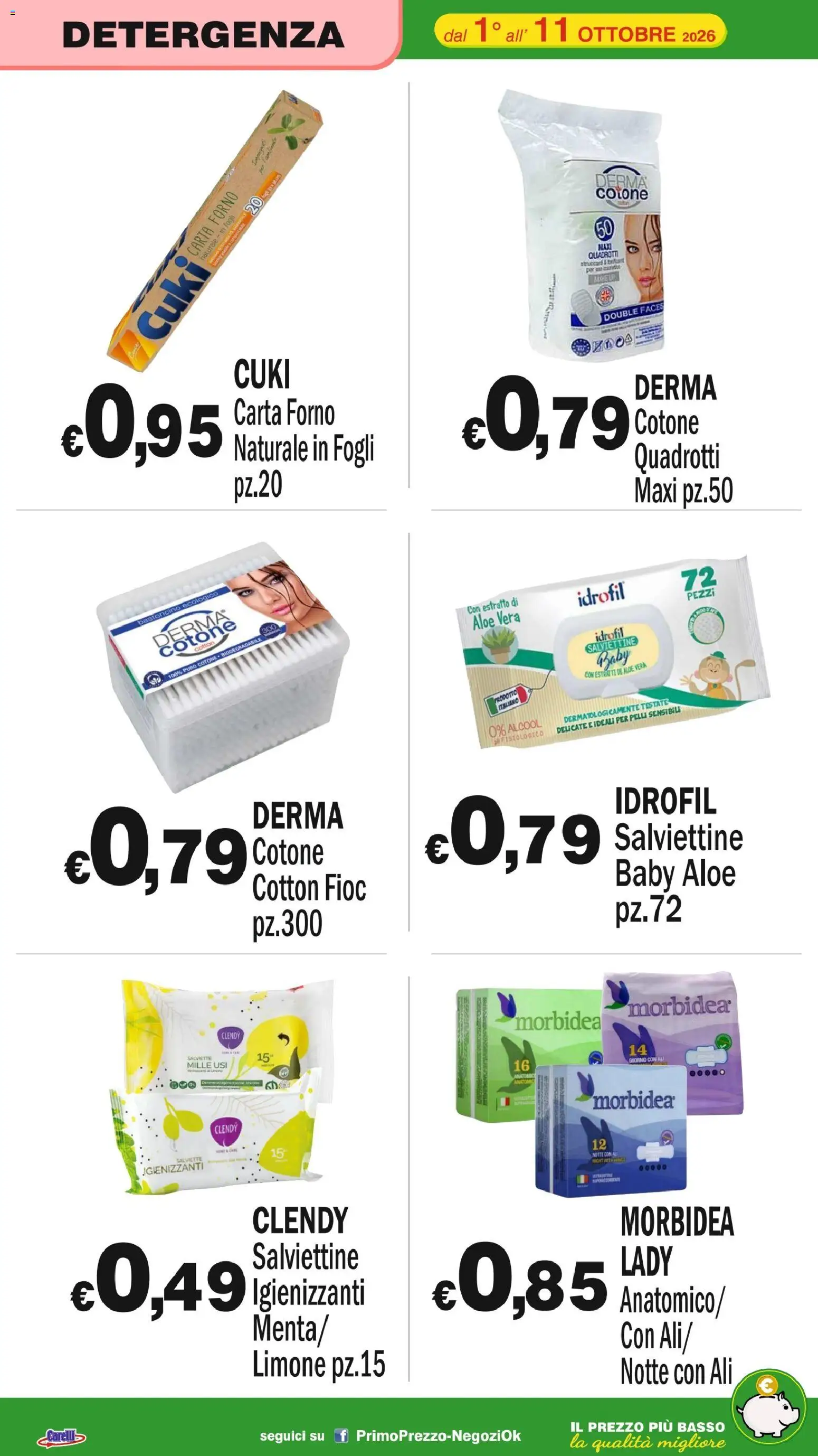 Volantino Primo Prezzo del 01/10/2026 | Pagina: 24 | Prodotti: Limone, Basso, Forno, Aloe vera
