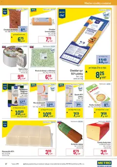 Metro leták platný od 17.06.2026 | Strana: 17 | Produkty: Syr, Gouda, Mozzarella