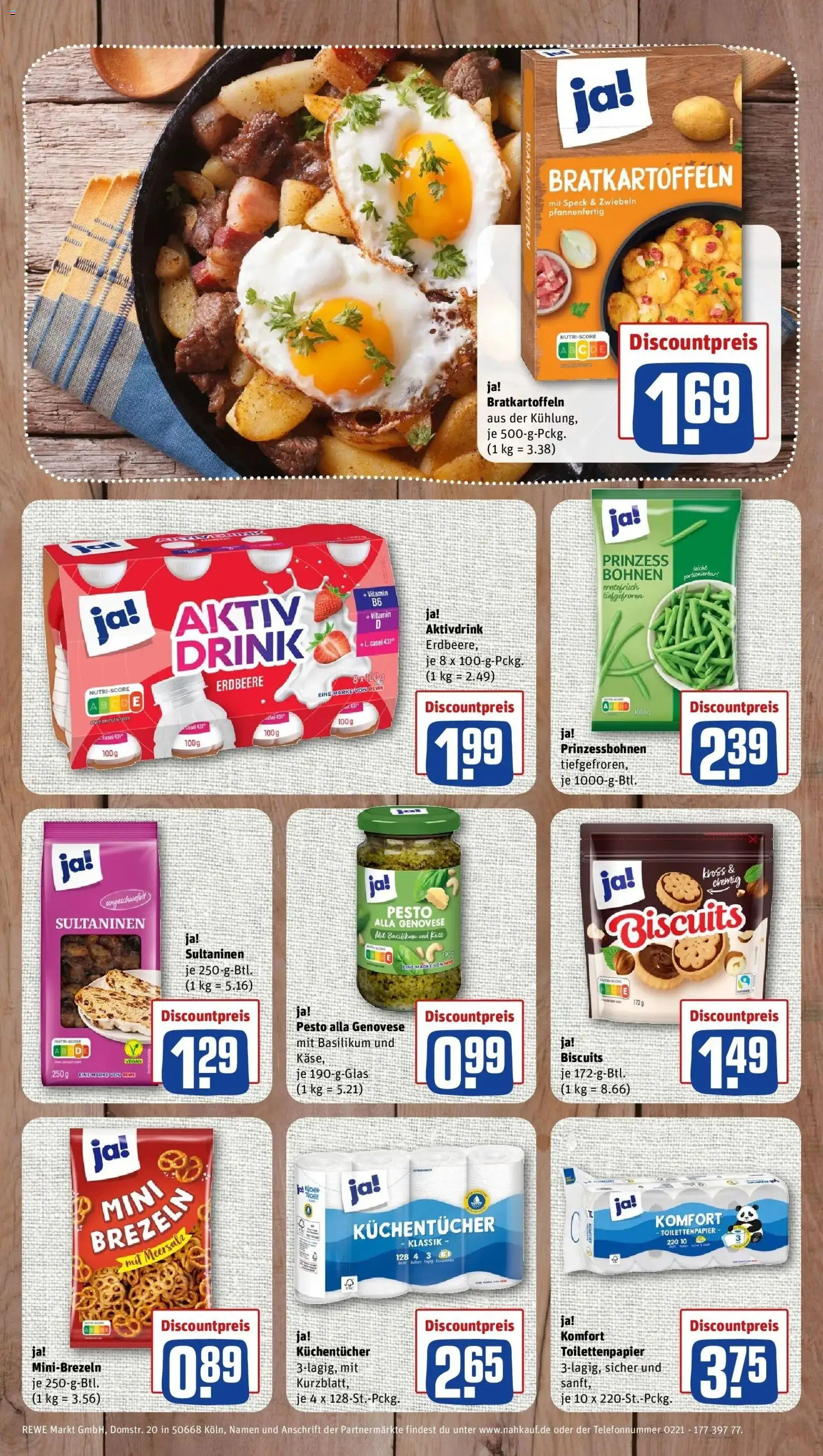 REWE Prospekt ab 12.10.2026 zum Blättern » Angebote | Seite: 7 | Produkte: Käse, Zwiebeln, Toilettenpapier