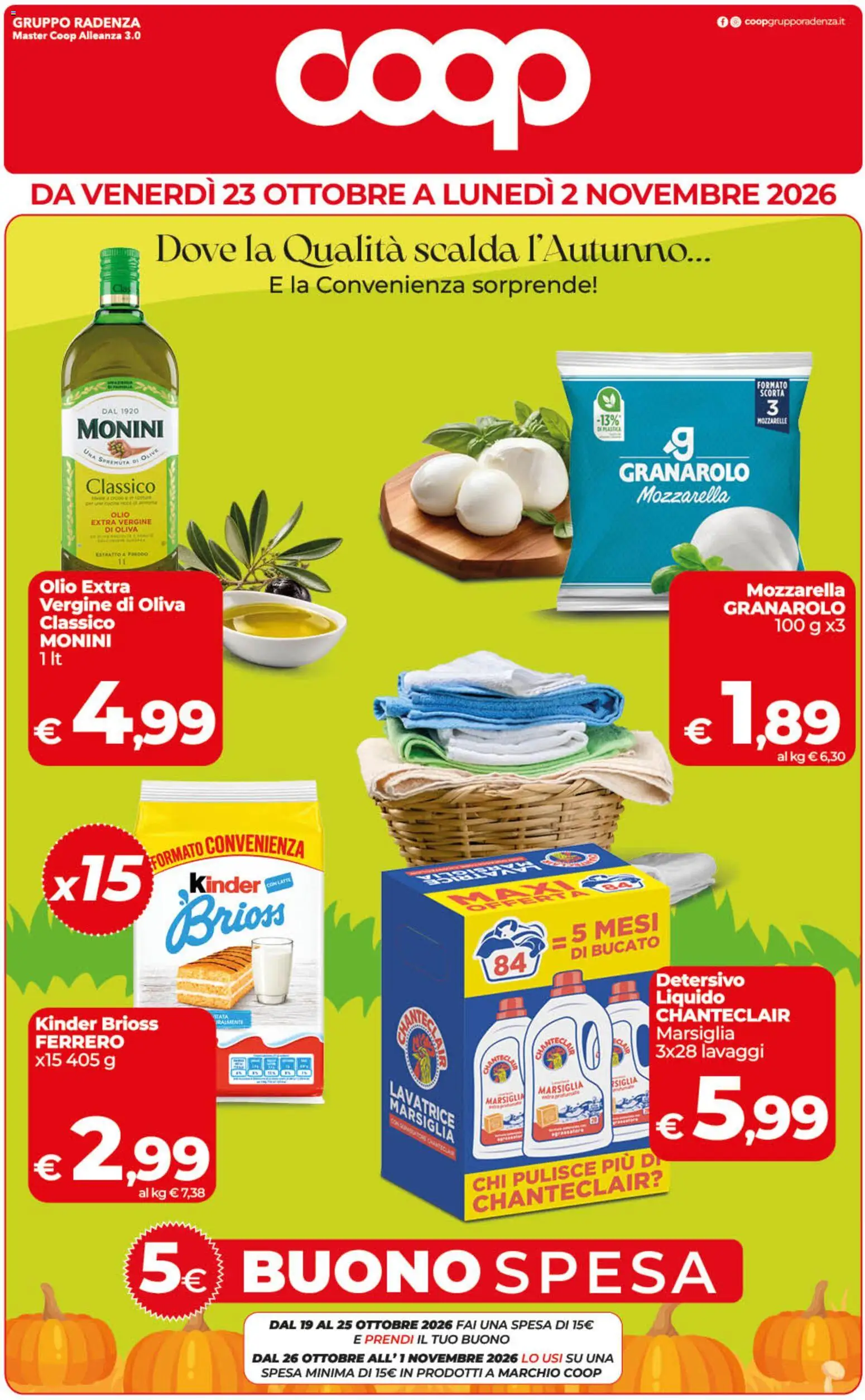 Volantino COOP del 23/10/2026 | Pagina: 1