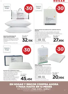 Vista previa Hipercor catálogo válido desde el 04.06.2026 | Página: 41 | Productos: Colchon, Funda