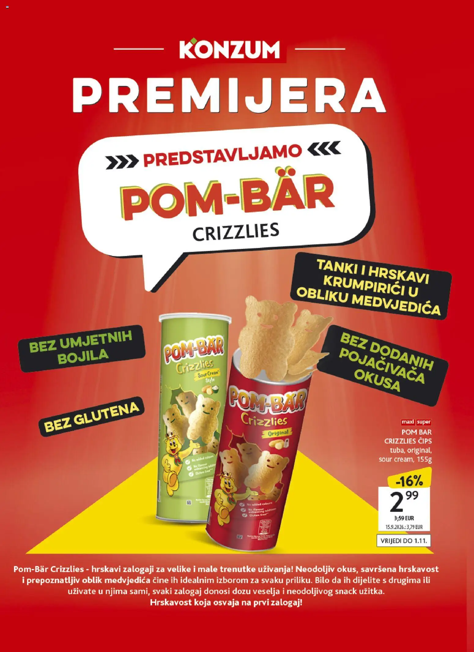 Konzum katalog | vrijedi od 07.10.2026 | Stranica: 57 | Proizvodi: Čips