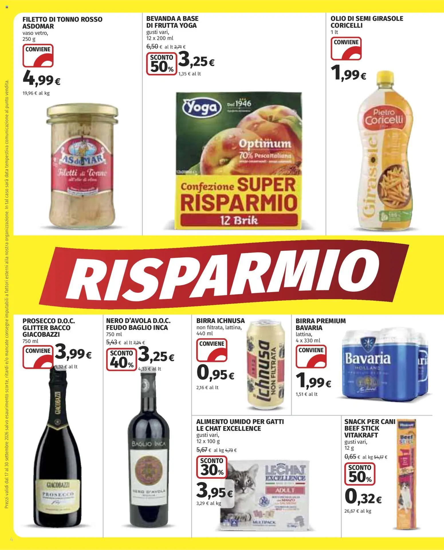 Volantino COOP del 17/09/2026 | Pagina: 4
