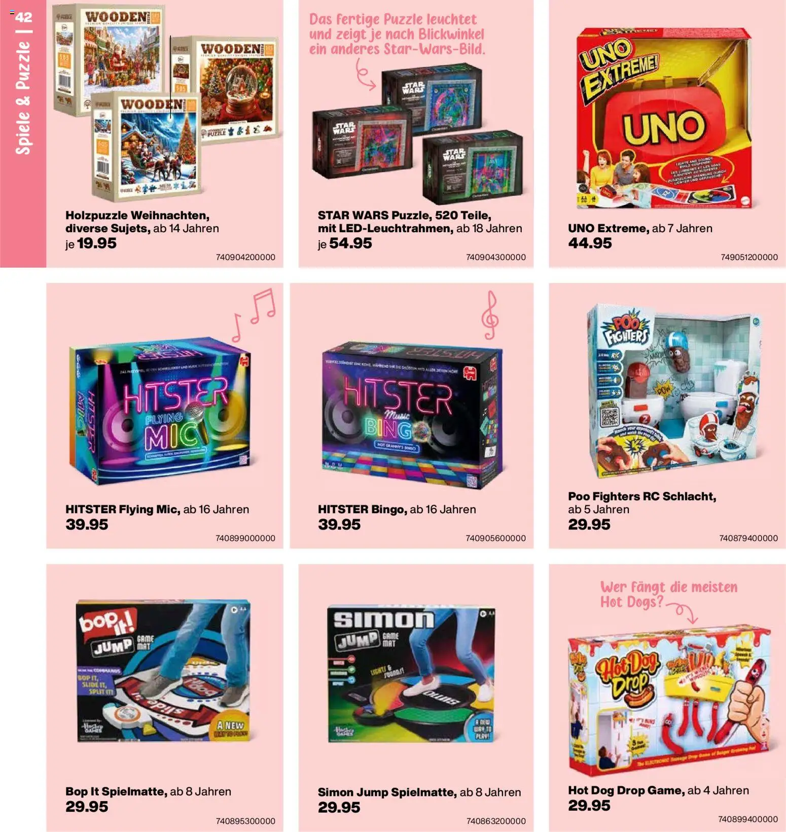 Migros aktionen Spielwaren-Geschenkbuch – gültig ab 14.10.2026 | Seite: 42
