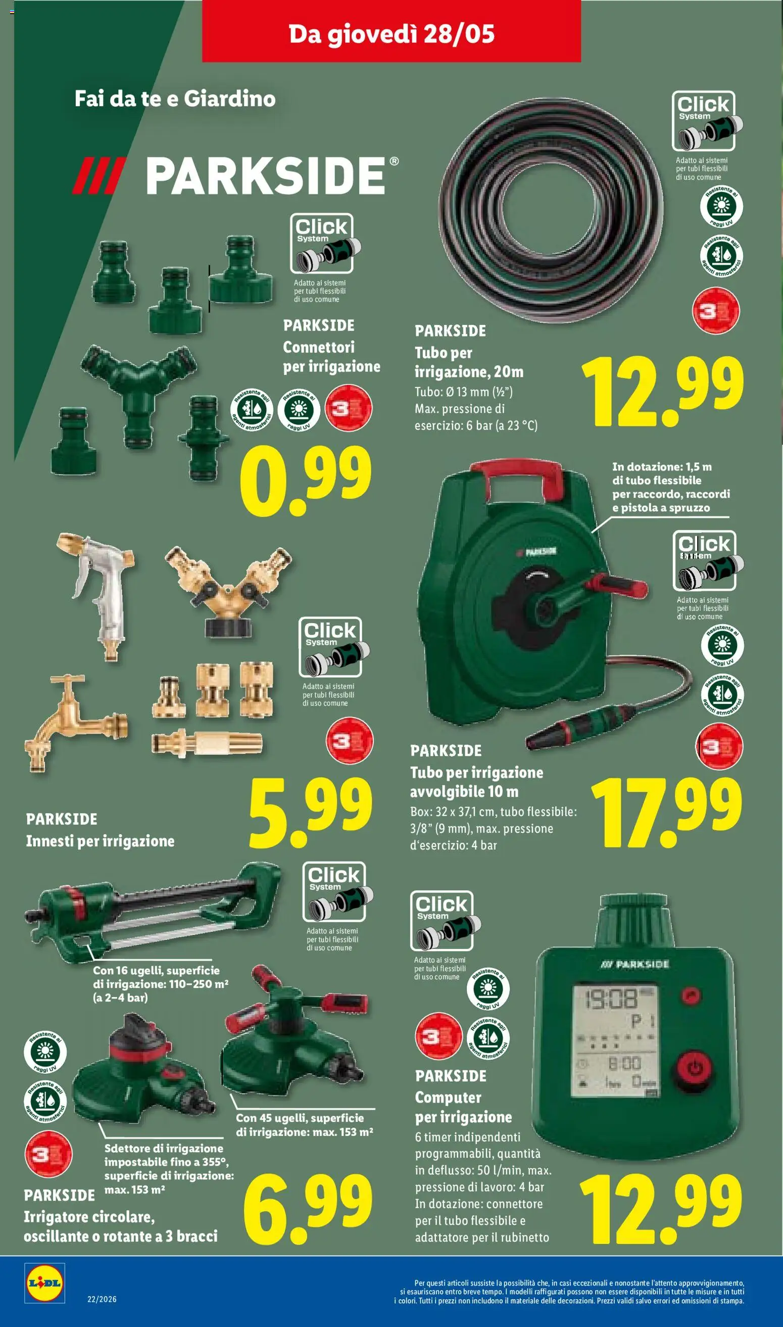 Volantino Lidl del 28.05.2026 | Pagina: 26 | Prodotti: Tubo, Computer, Connettore, Adattatore