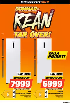 Power erbjudanden - Förhandsvisning av reklamblad från butik Power aktuell från 22/06/2026 | Sida: 63 | Produkter: Kylskåp, Frys