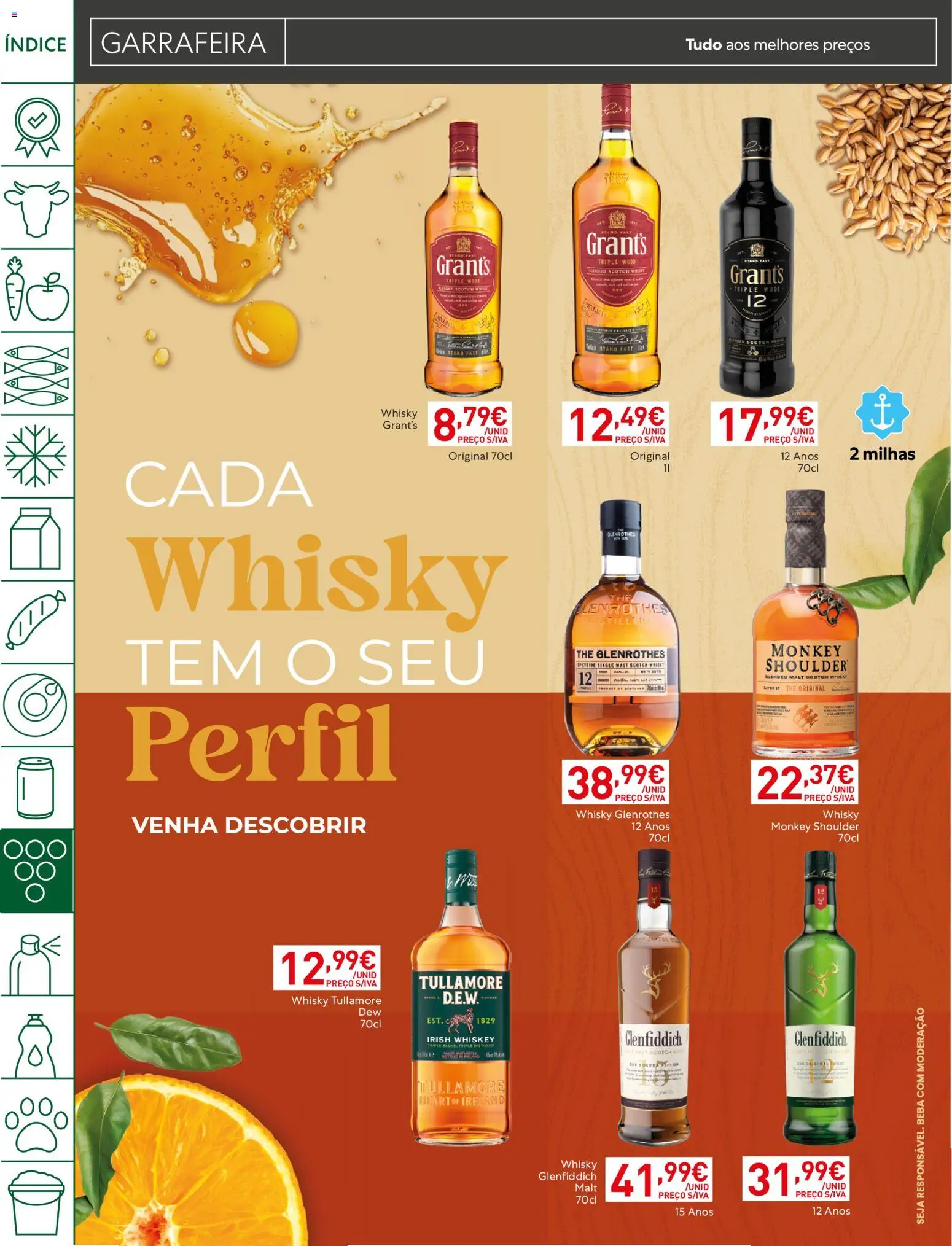 Recheio folheto Madeira │ válido de 20/10/2026 | Página: 28 | Produtos: Whisky