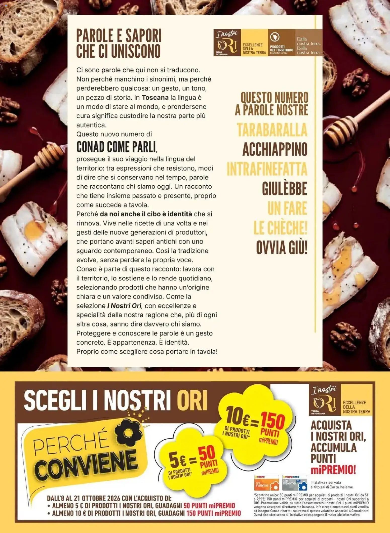 Volantino Conad del 08/10/2026 | Pagina: 2 | Prodotti: Specialità, Terra