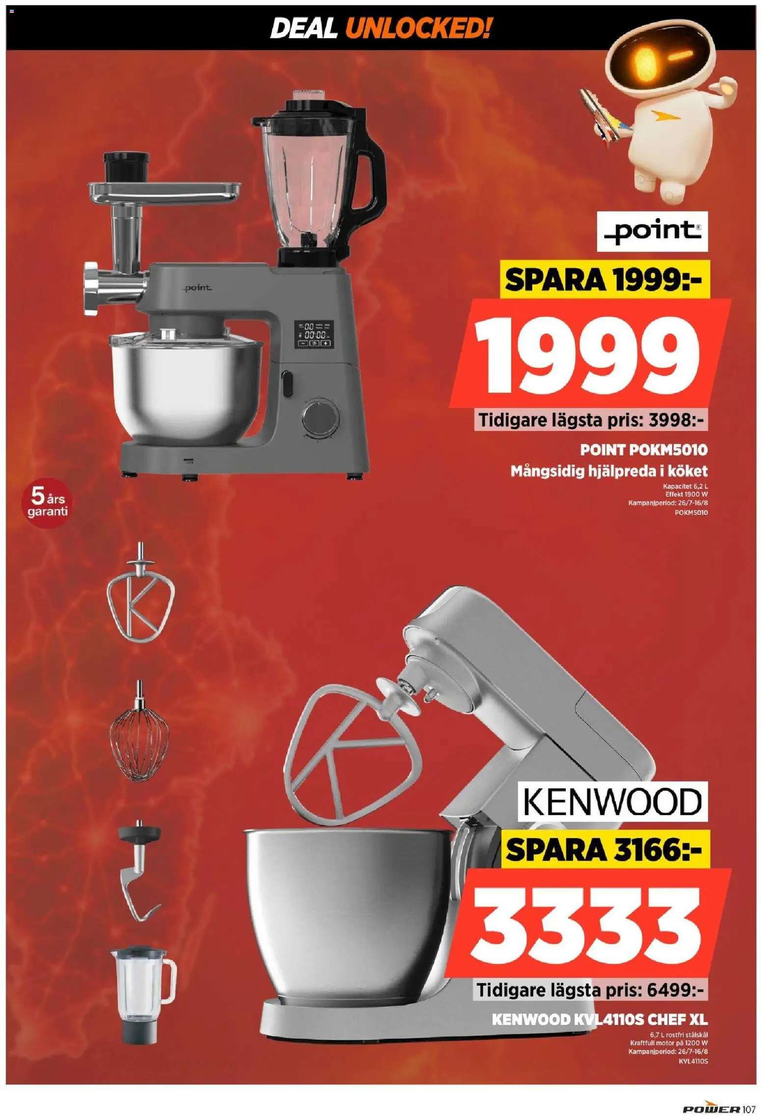 Power reklamblad aktuell från 03/08/2026 | Sida: 107