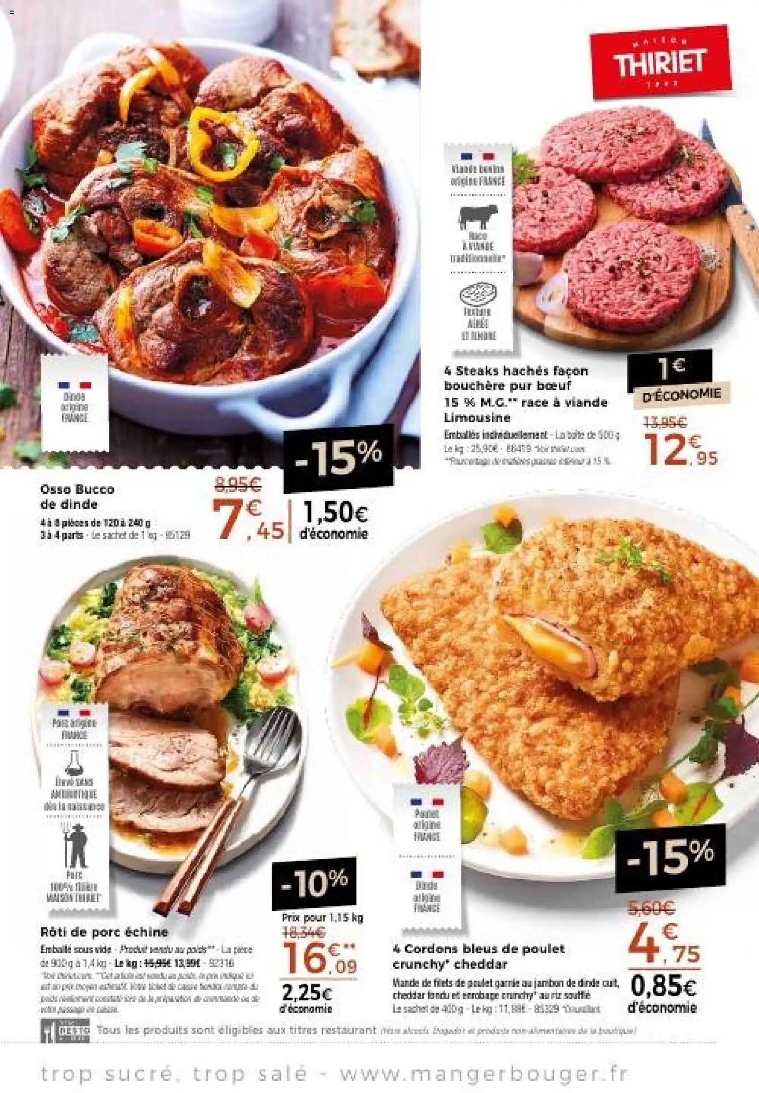 {H1} | Page: 11 | Produits: Poulet, Jambon, Viande, Porc