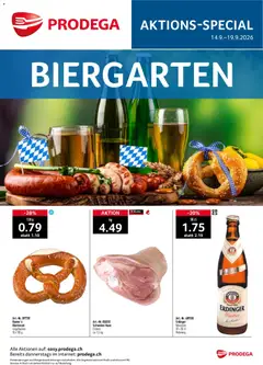 Prodega aktionen Biergarten ab 14.09.2026 gültig