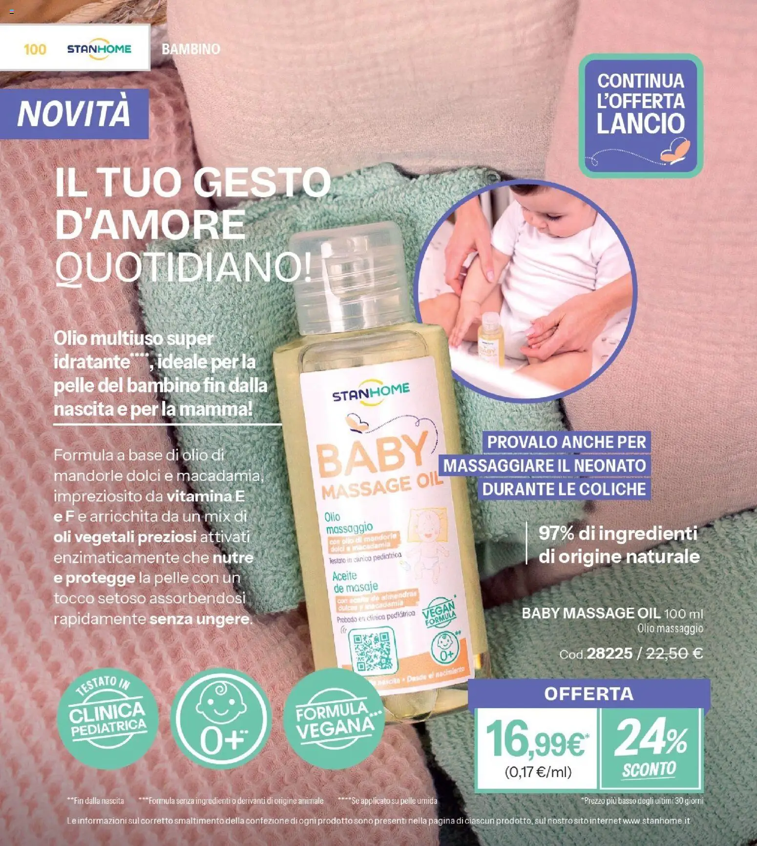 Volantino Stanhome del 12.05.2026 | Pagina: 100 | Prodotti: Olio, Mandorle