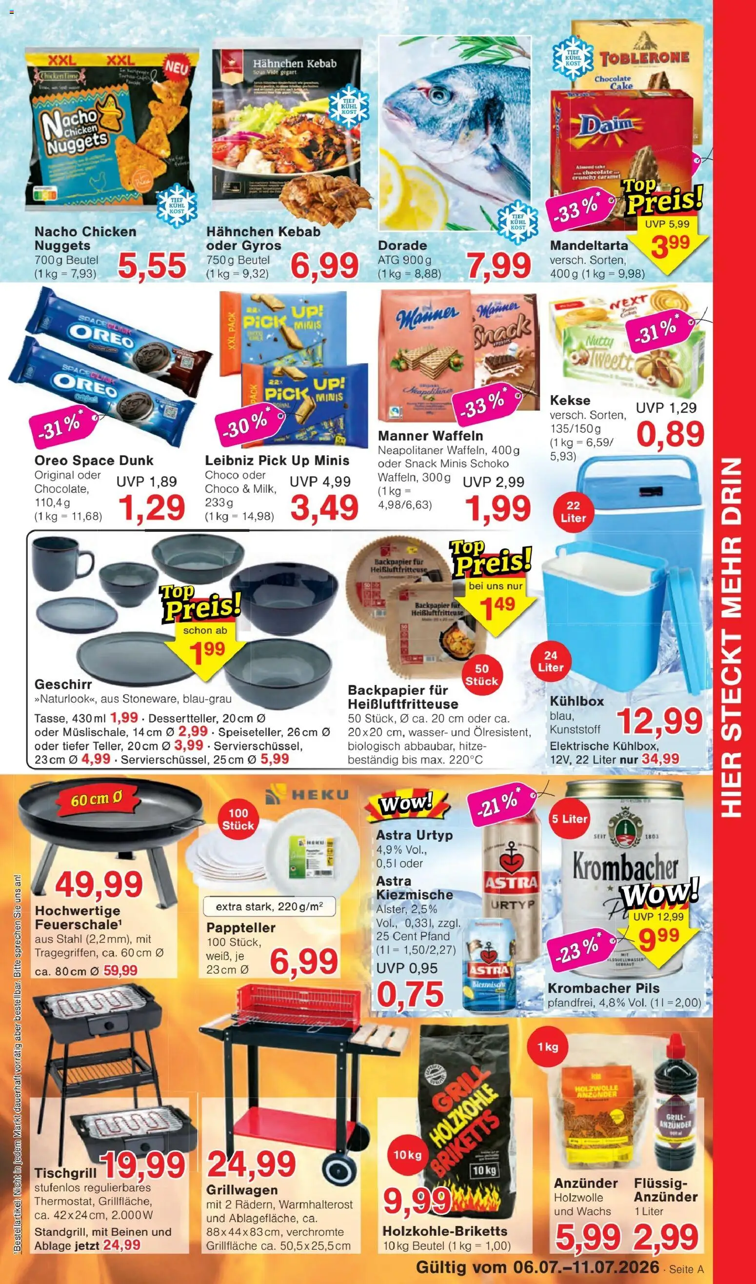 Jawoll Prospekt – gültig ab 06.07.2026 | Seite: 5 | Produkte: Dorade, Pils, Astra, Heißluftfritteuse