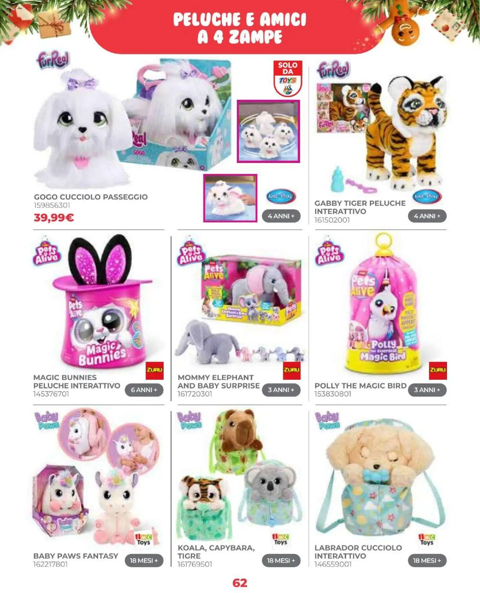 Volantino Toys Center del 16/10/2026 | Pagina: 64 | Prodotti: Peluche, The