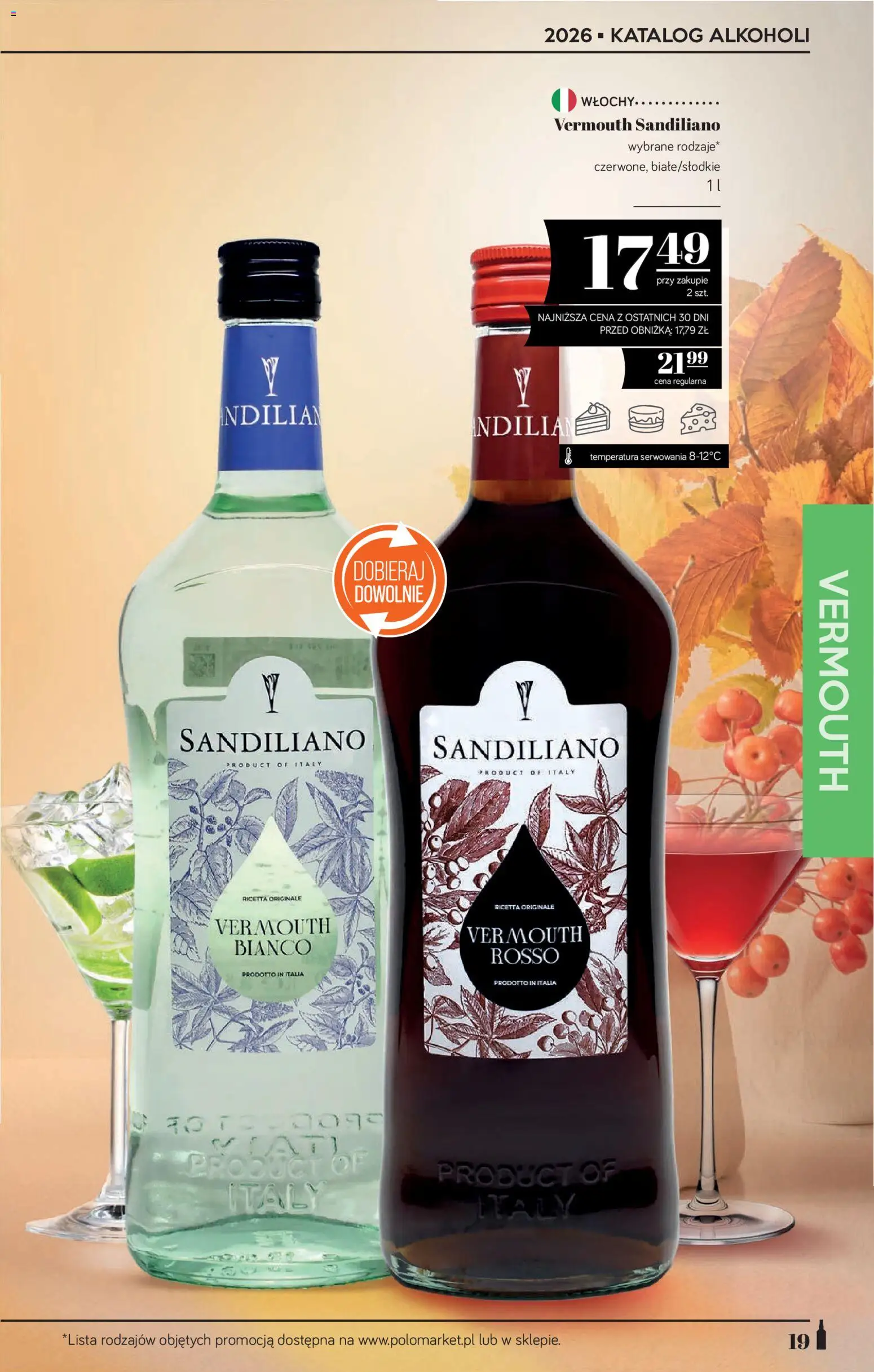 POLOmarket katalog - Alkoholi od 22.10.2026 | Strona: 19 | Produkty: Vermouth