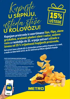 Metro Kupi i uštedi - Slane grickalice - Pregled kataloga iz trgovine Metro, vrijedi od 03.07.2026