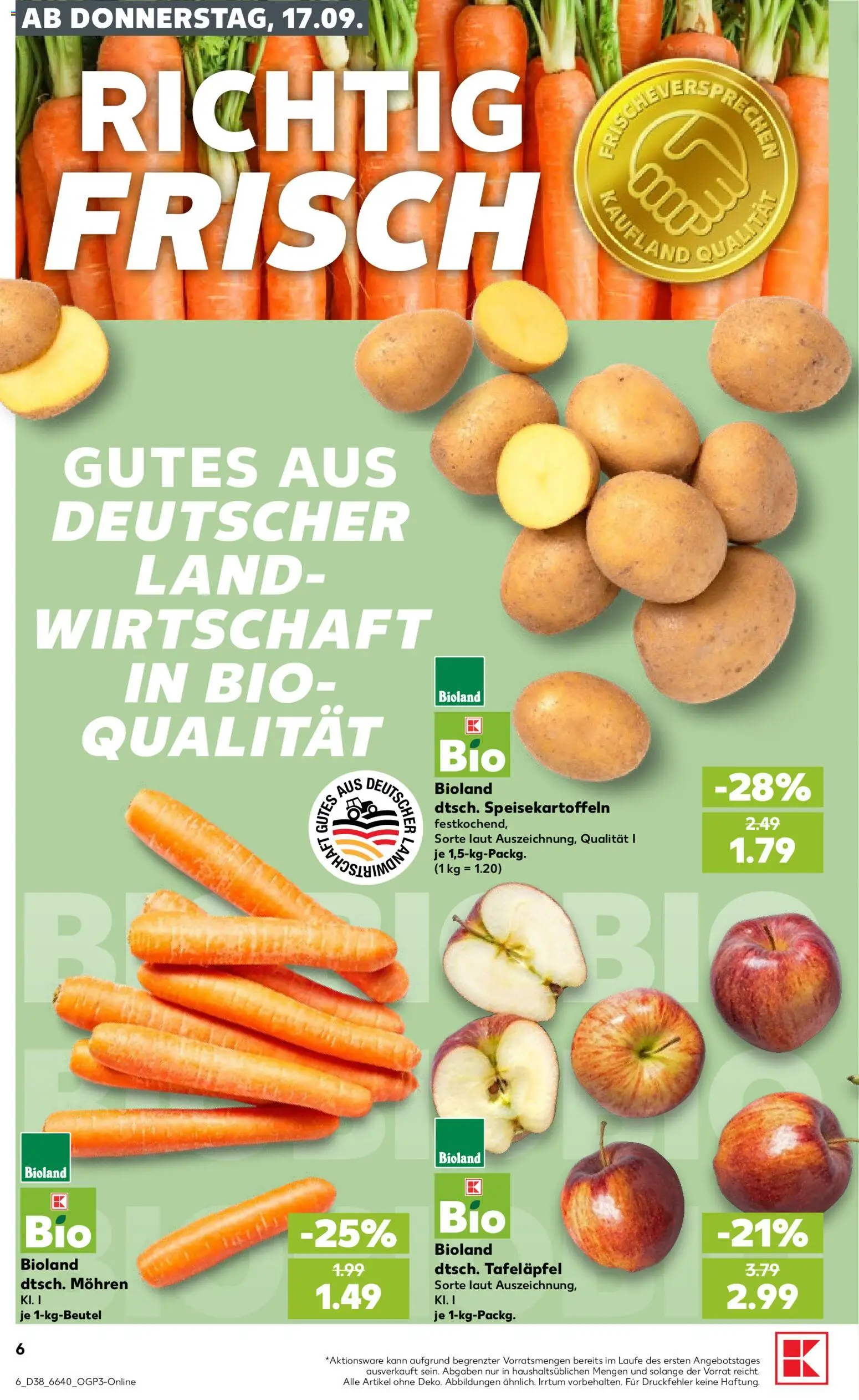 Kaufland Německo leták od 17.09.2026 | Strana: 6