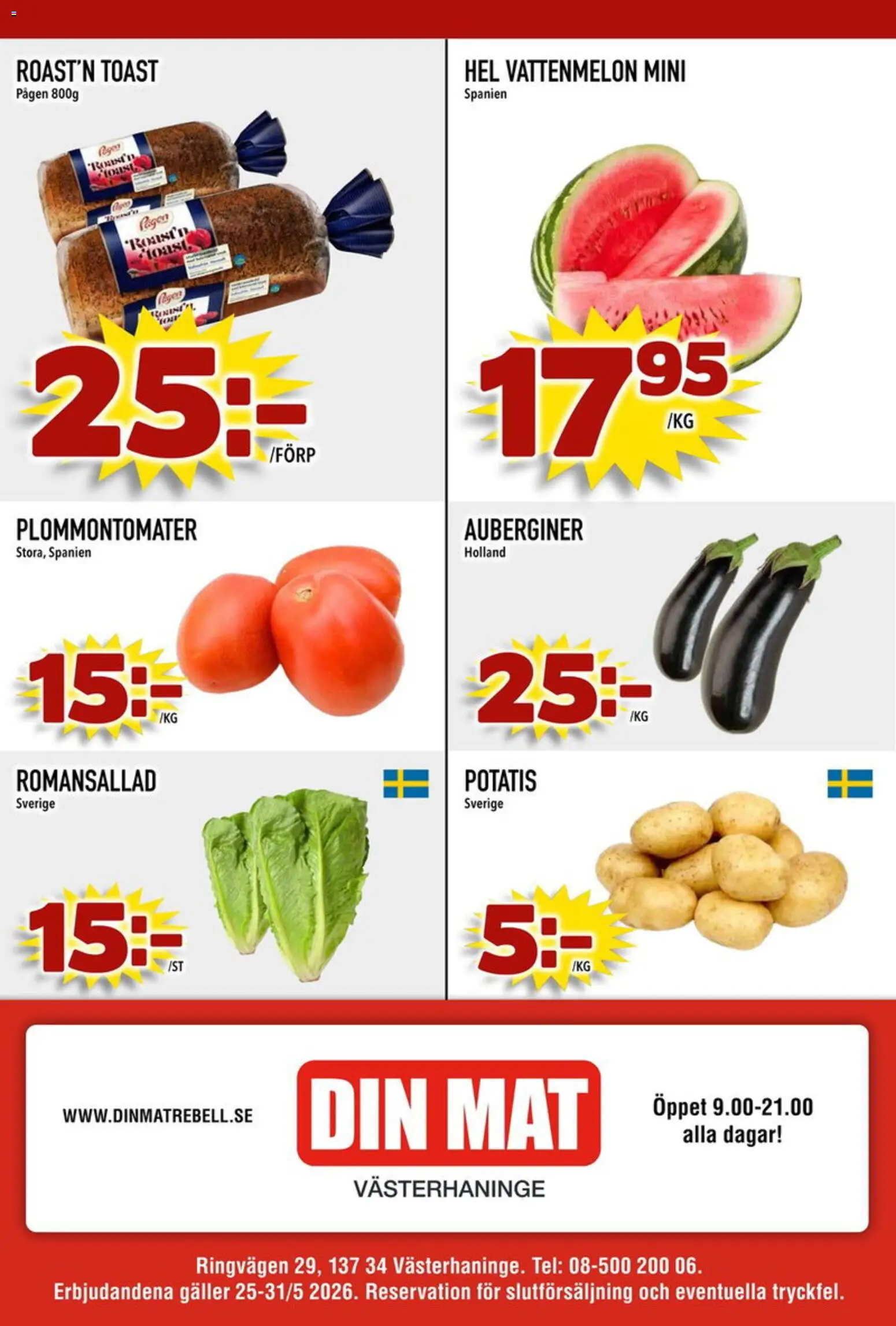 Din Mat reklamblad aktuell från 25.05.2026 | Sida: 8
