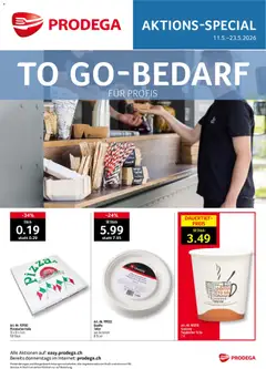Prodega aktionen To Go Bedarf ab 11.05.2026 gültig