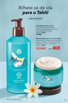 Pré-visualização Yves Rocher catálogo 9 válido de 02/07/2026 | Página: 73 | Produtos: Fragrância, Leite