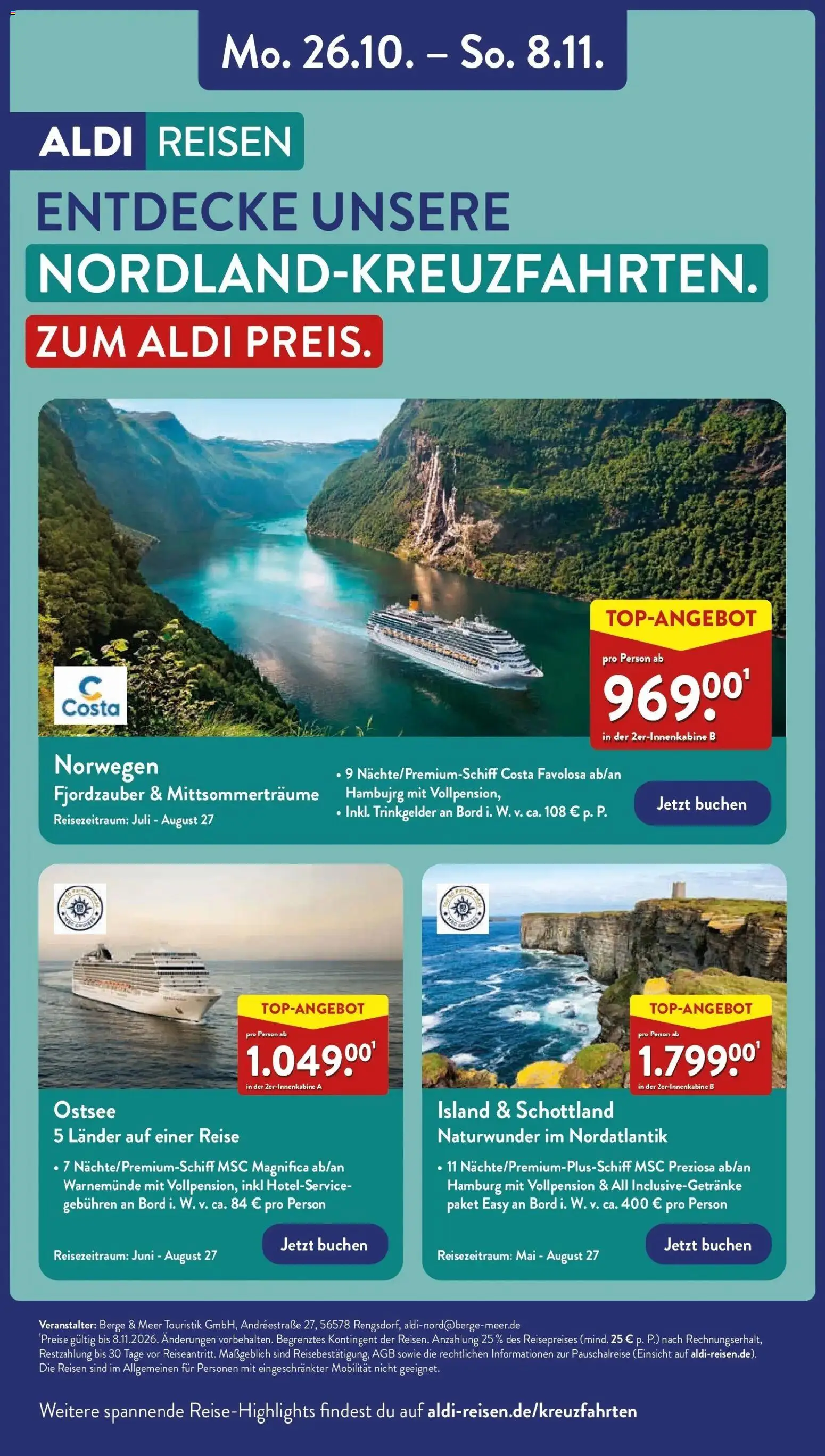 Aldi Aktueller Prospekt (ab 26.10.2026) » Angebote Online | Seite: 43